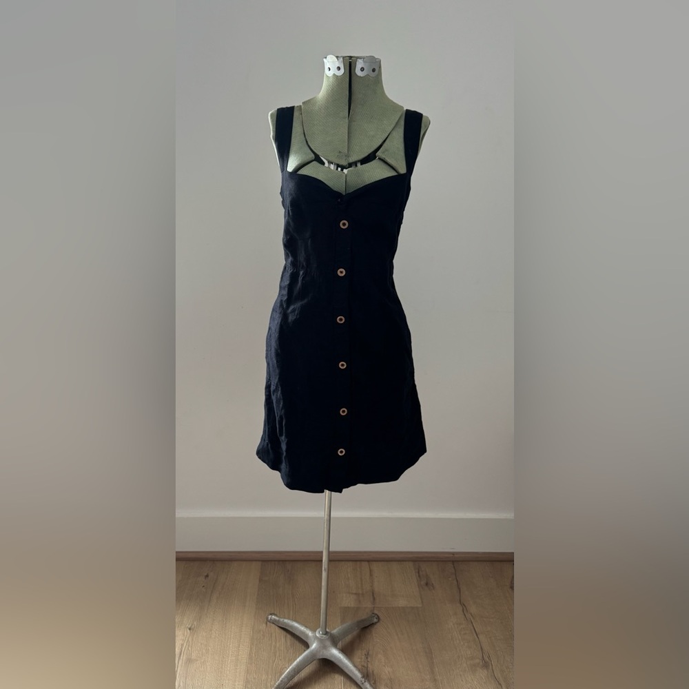 Maeve Anthropologie | Black Mini Dress | XS